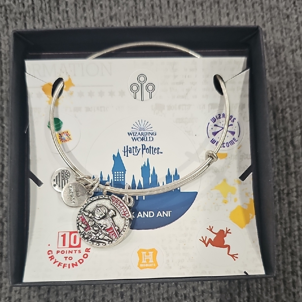 Alex and Ani Silver Harry Potter Charm Bracelet